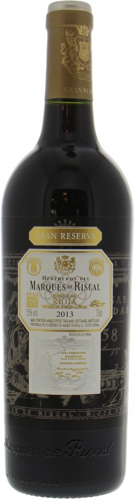 Marques de Riscal  - Gran Reserva 2013 Top Shoulder