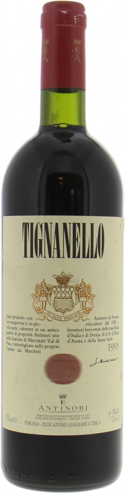 Antinori - Tignanello 1995 Perfect