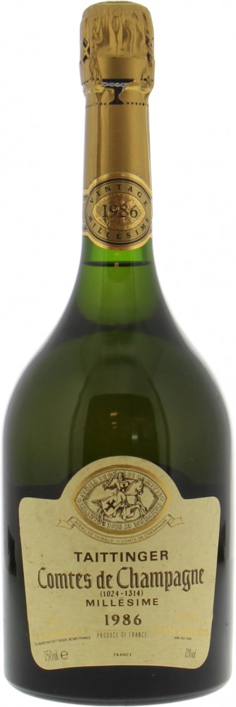 Taittinger - Comtes de Champagne Blanc de Blancs 1986 From Original Wooden Case