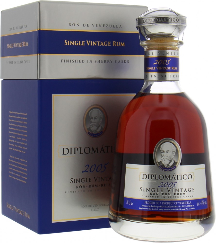 Diplomatico - Single Vintage Rum Sherry Cask Finish 2005 43% 2005