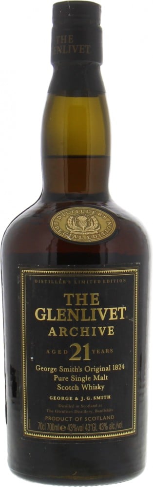 Glenlivet - 21 Years Old Archive Distillers Limited Edition 43% NV