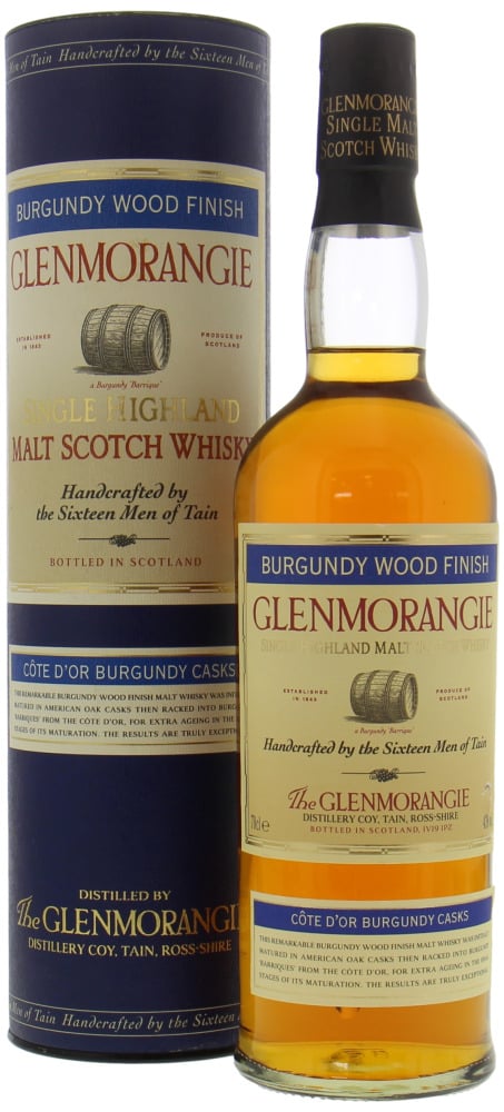 Glenmorangie - Burgundy Wood Finish 43% NV In Original Container