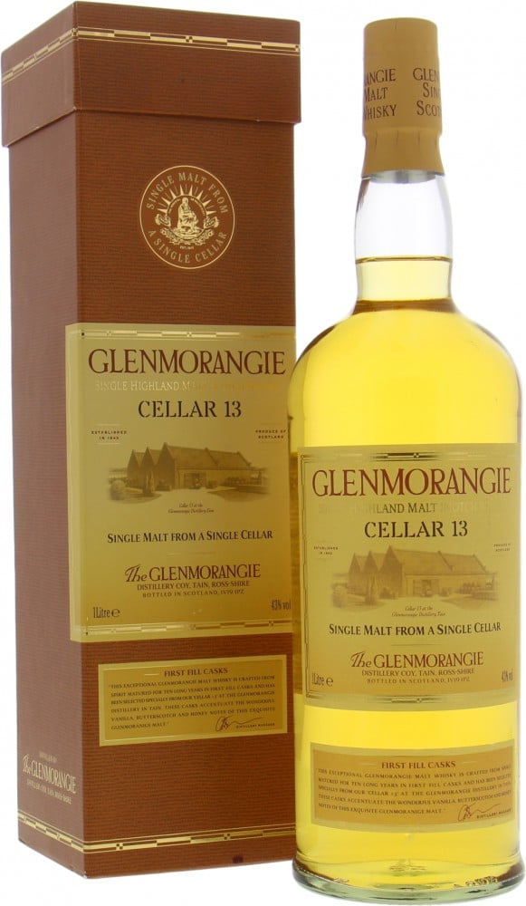 Glenmorangie - Cellar 13 with Distillery Picture 43% NV In Orginal Box