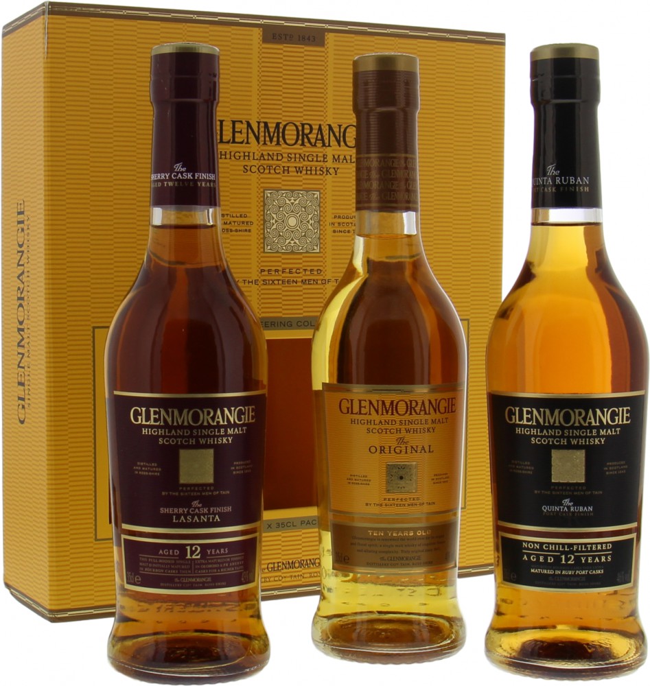 Glenmorangie - The Original, Lasanta and Quinta Ruban The Pioneering collection NV In Orginal Box