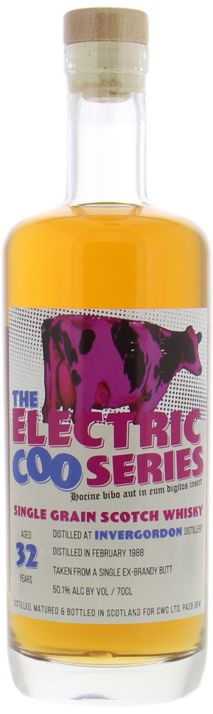 Invergordon - 32 Years Old Campbeltown Whisky Company The Electric Coo Series 50.1% 1988 Perfect
