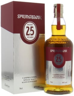 Springbank - 25 Years Old 2020 Edition 46% NV