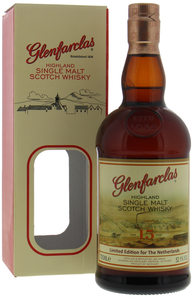 Glenfarclas - 15 Years Old Limited Edition for The Netherlands 52.1% NV