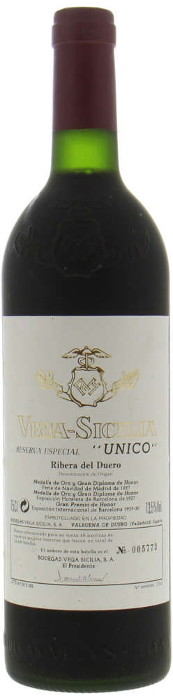 Vega Sicilia - Reserva Especiale Lot 12 99 NV Perfect