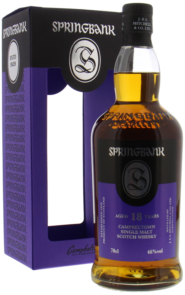 Springbank - 18 Years Old 2020 Edition 46% NV In Original Container