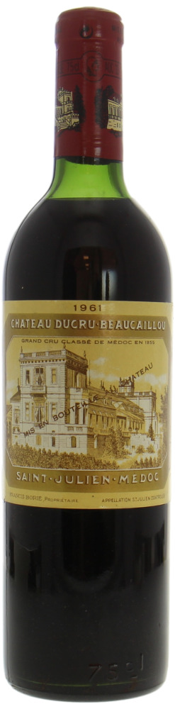 Chateau Ducru Beaucaillou - Chateau Ducru Beaucaillou 1961 Directly from the chateau