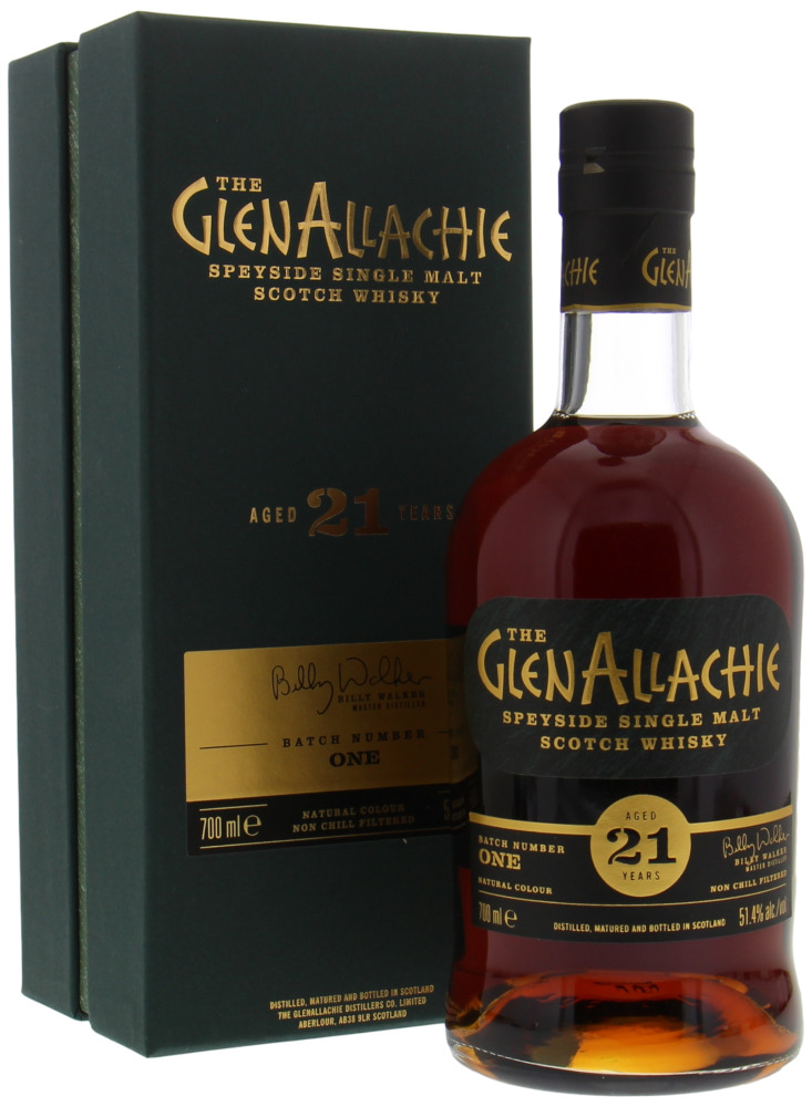 Glenallachie - 21 Years Old Batch 1 51.4% 1997 1998 Perfect