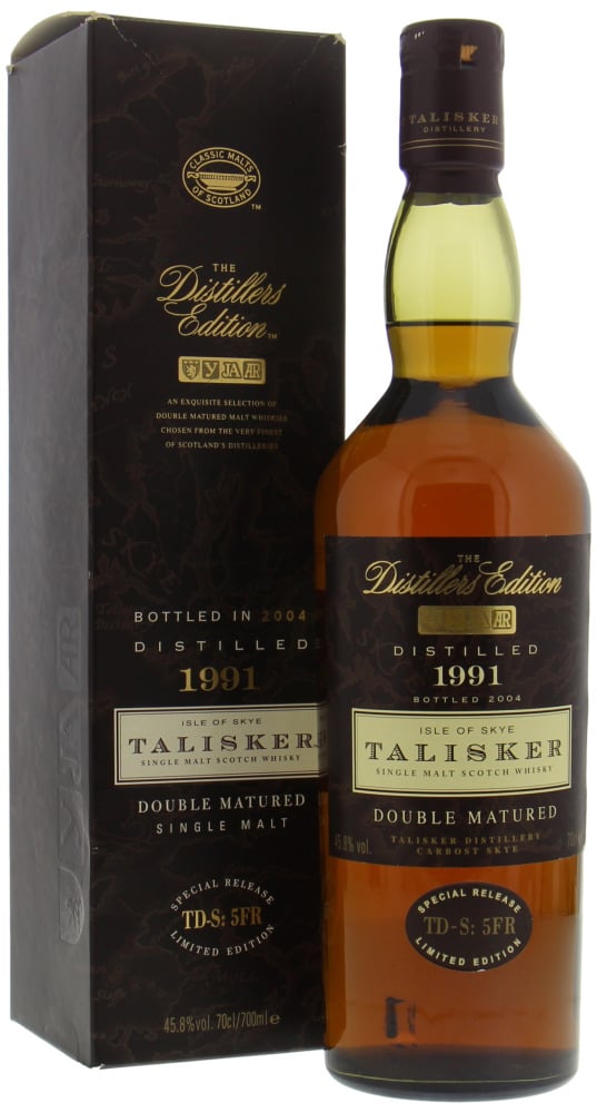Talisker - 1991 The Distillers Edition 45.8% 1991 In Original Container