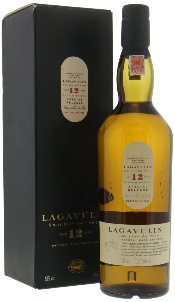 Lagavulin - 12 Years Old 1st Release Diageo Special Releases 2002 58% NV In orginal Box