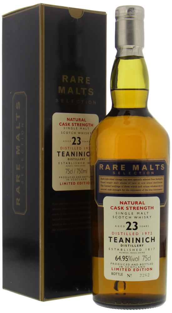 Teaninich - 23 Years Old Rare Malts Selection 64.95% 1972