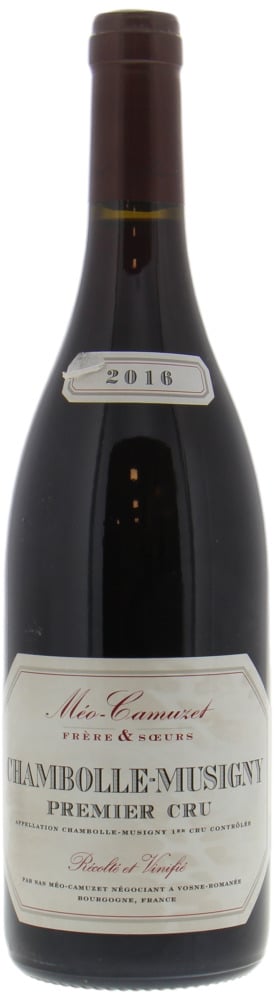 Meo Camuzet - Chambolle Musigny 1er cru 2016 Perfect