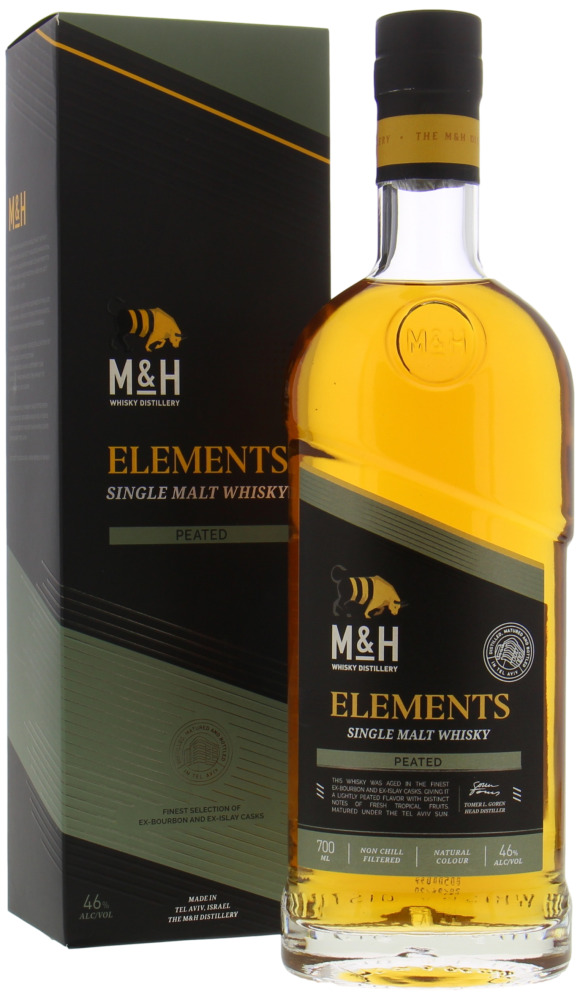 The Milk & Honey Distillery - Elements Peated 46% NV In Original Box