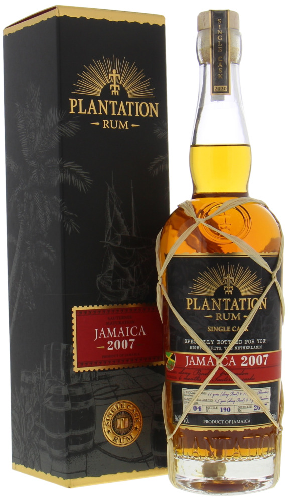 Plantation Rum - 13 Years Old Jamaica Cask 4 46.8% 2007 In Orginal Box