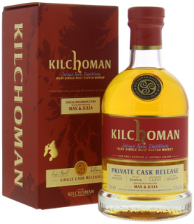 Kilchoman - 13 Years Old Bottled for Max & Julia Cask 69 55.5% 2007