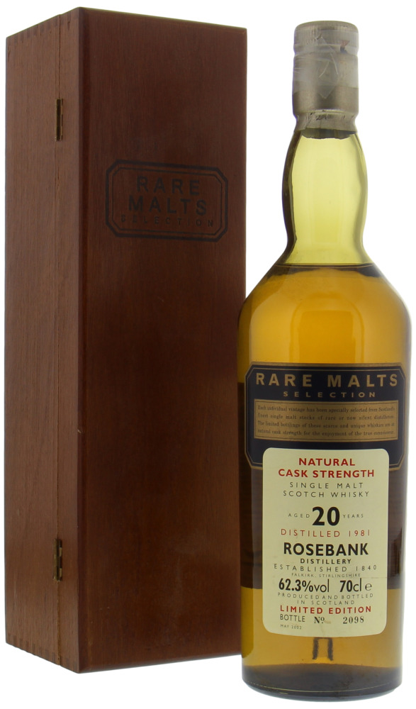 Rosebank - 20 Years Old Rare Malts Selection 62.3% 1981
