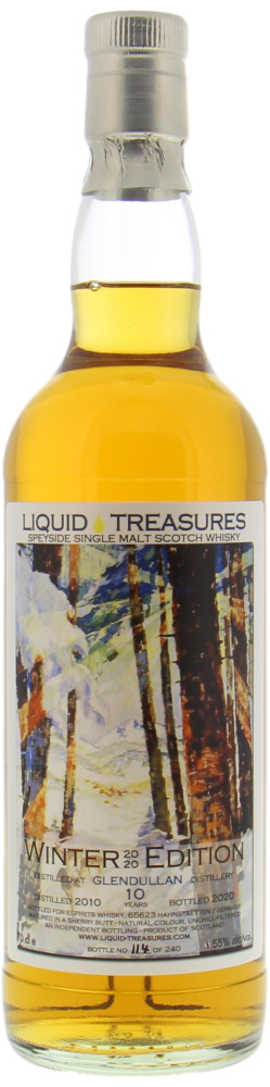 Glendullan - 10 Years Liquid Treasures Winter 2020 Edition 55% 2010