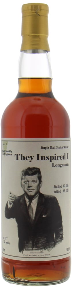 Longmorn - 15 Years Old M.Wigman They Inspired Edition No.6 Kennedy Cask 18074 50.9% 2005