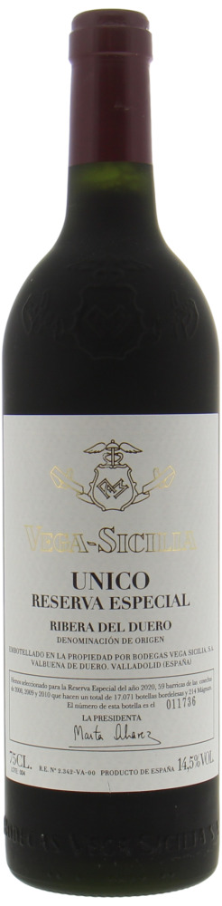 Vega Sicilia - Reserva Especiale release 2020 2020