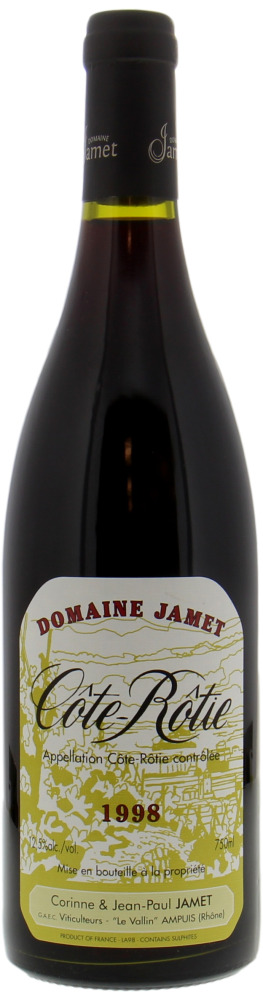 Domaine Jamet - Cote Rotie 1998 Perfect