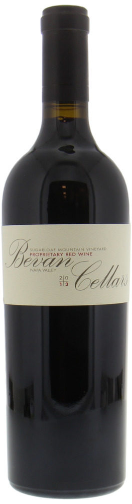 Bevan Cellars - Proprietary Red Sugarloaf Mountain 2013 Perfect