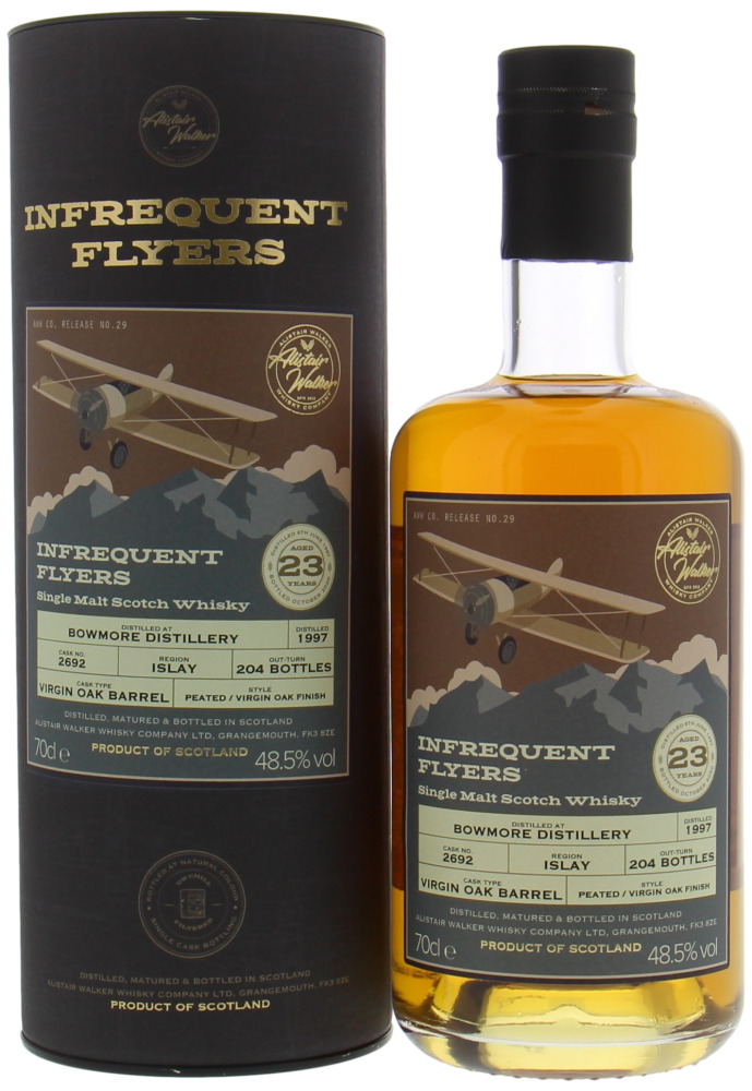 Bowmore - 23 Years Old Infrequent Flyers Cask 2692 48.5% 1997