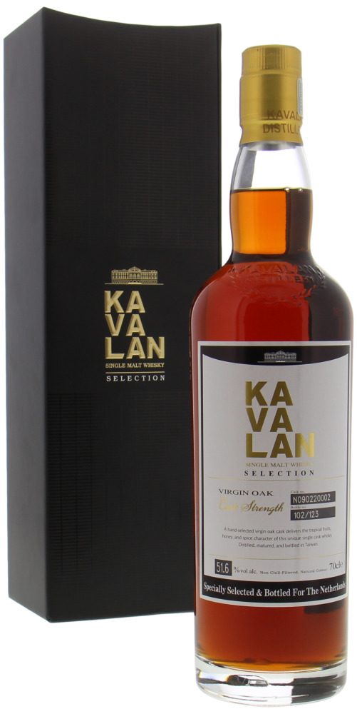 Kavalan - Selection Virgin Oak for The Netherlands Cask N090220002 51.6% NV Perfect