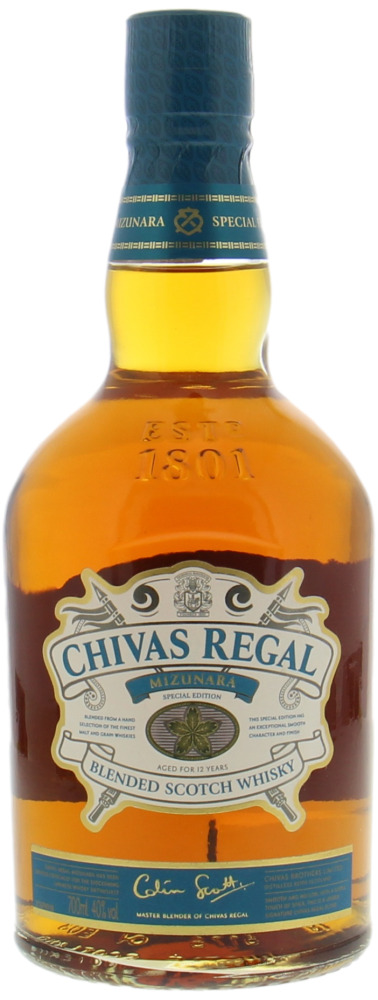 Chivas Brothers - Chivas Regal 12 Years Old Mizunara 40% NV No Original Box Included! 10002