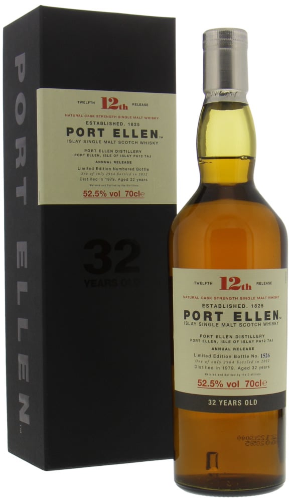 Port Ellen - 12th Release 32 Years Old 52.5% 1979 10002