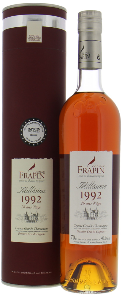 Frapin - Millesime  1992 26 Years Old 40.5% 1992 In original Box