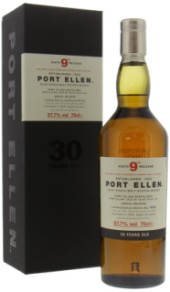 Port Ellen - 9th Release 30 Years 57,7% 1979