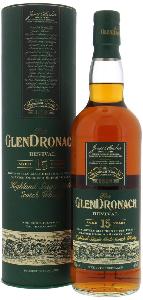 Glendronach - 15 Years Old Revival 46% NV 10074