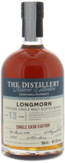 Longmorn - 13 Years Old The Distillery Reserve Collection Cask 21952 61.6% 2005