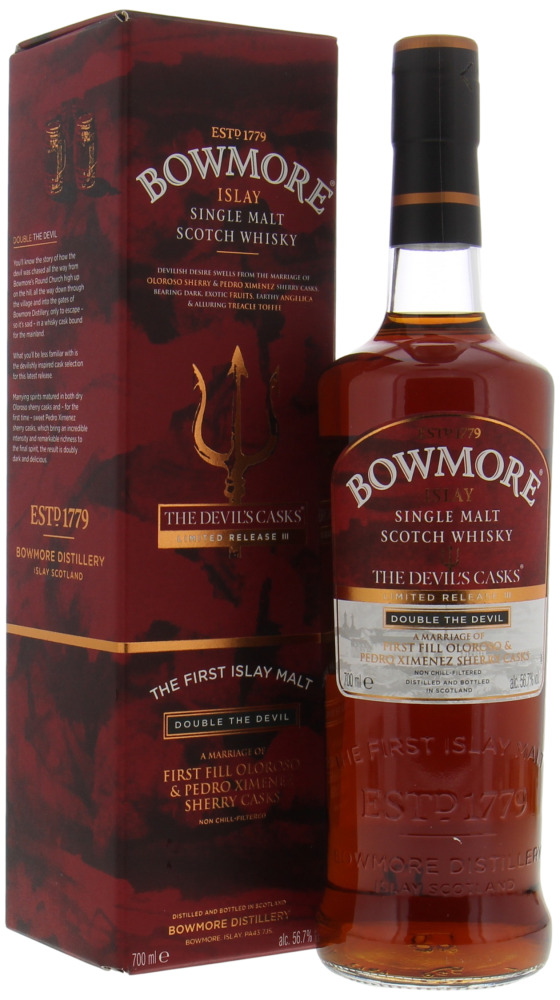 Bowmore - The Devil's Cask 3rd Release 56.7% NV 10074