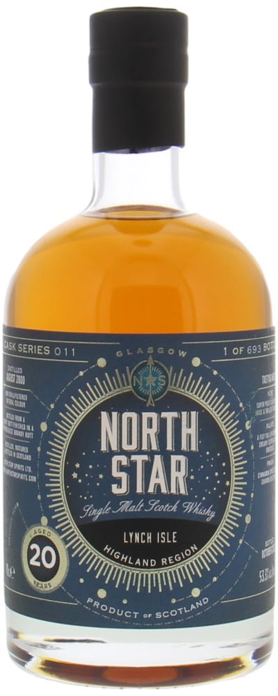 Clynelish - 20 Years Old Lynch Isle North Star Spirits Cask Series 011 53.3% 2000 Perfect