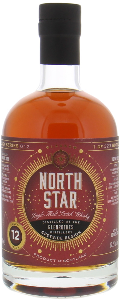 Glenrothes - 12 Years Old North Star Spirits Cask Series 012 62.2% 2008 Perfect