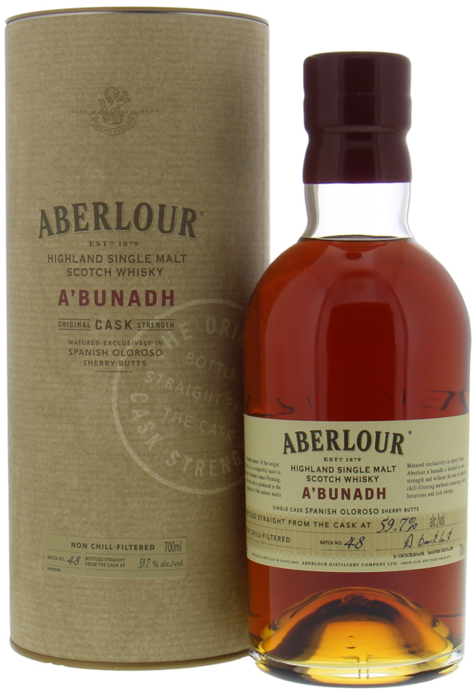 Aberlour - A'bunadh batch #48 59.7% NV In Original Container