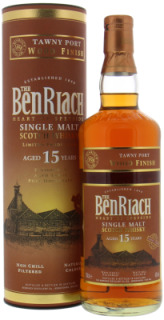Benriach - 15 Years Old Tawny Port Wood Finish 46% NV