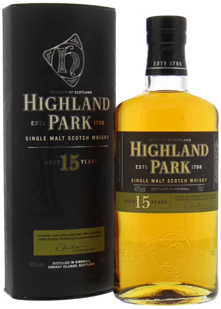 Highland Park - 15 Years Old 40% NV No Original Box Included!