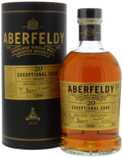 Aberfeldy - 20 Years Old Exceptional Cask Series 43% NV