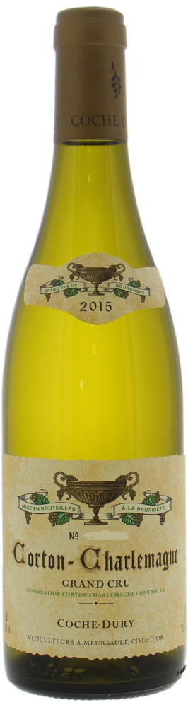 Coche Dury - Corton Charlemagne 2015 Bottle number digitally removed