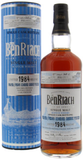 Benriach - 28 Years Old Single Cask Bottling Batch 10 Cask 1051 49.9% 1984