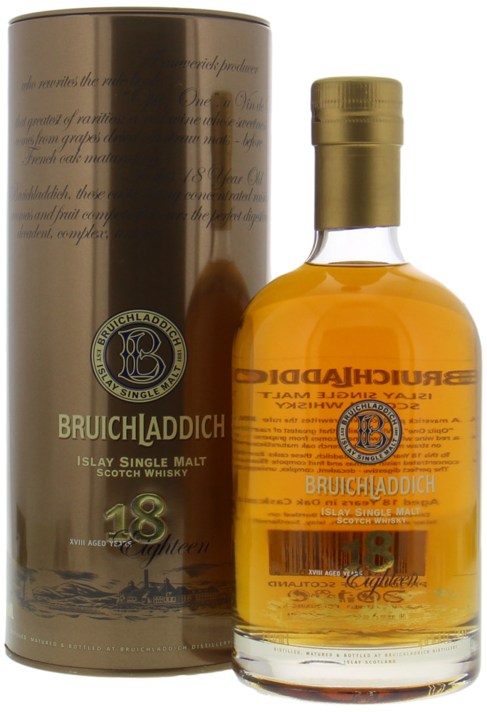 Bruichladdich - 18 Years Old 46% NV In Original Container 10038