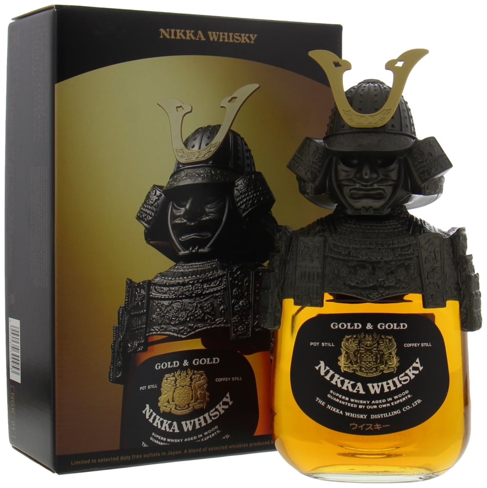 Nikka - Gold & Gold Samurai 43% NV In Original Box
