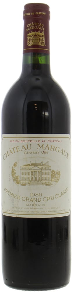 Chateau Margaux - Chateau Margaux 1986 Perfect