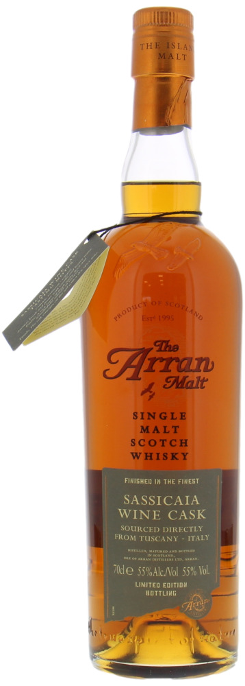 Arran - 8 Years Old  Sassicaia Wine Cask Finish NV