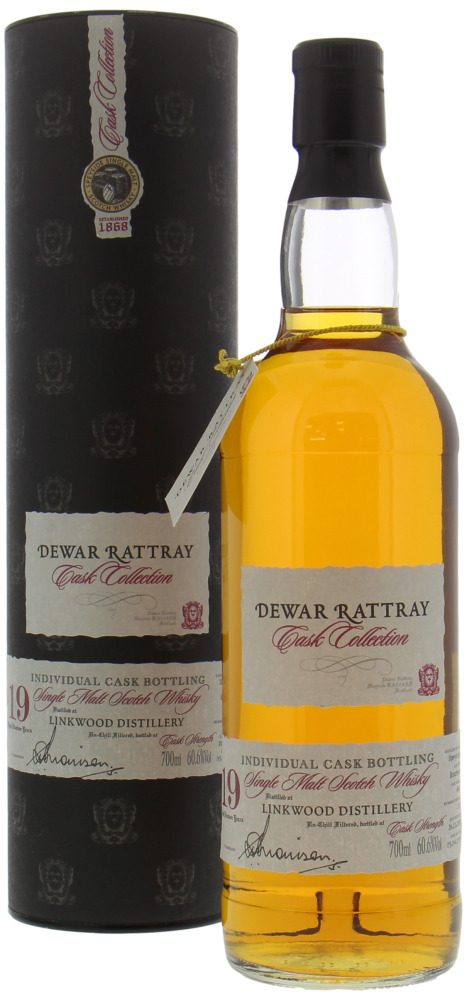 Linkwood - 19 Years Old A.D.Rattray Individual Cask Bottling 60.6% 1985 In Orginal Container